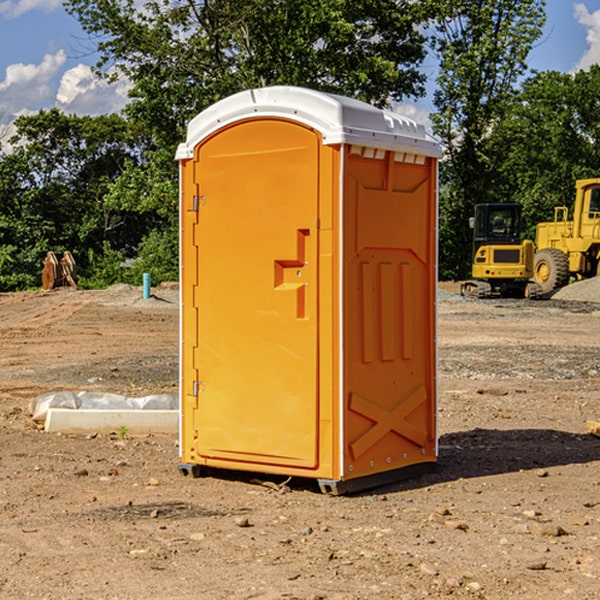 how do you ensure the portable toilets are secure and safe from vandalism during an event in Springfield